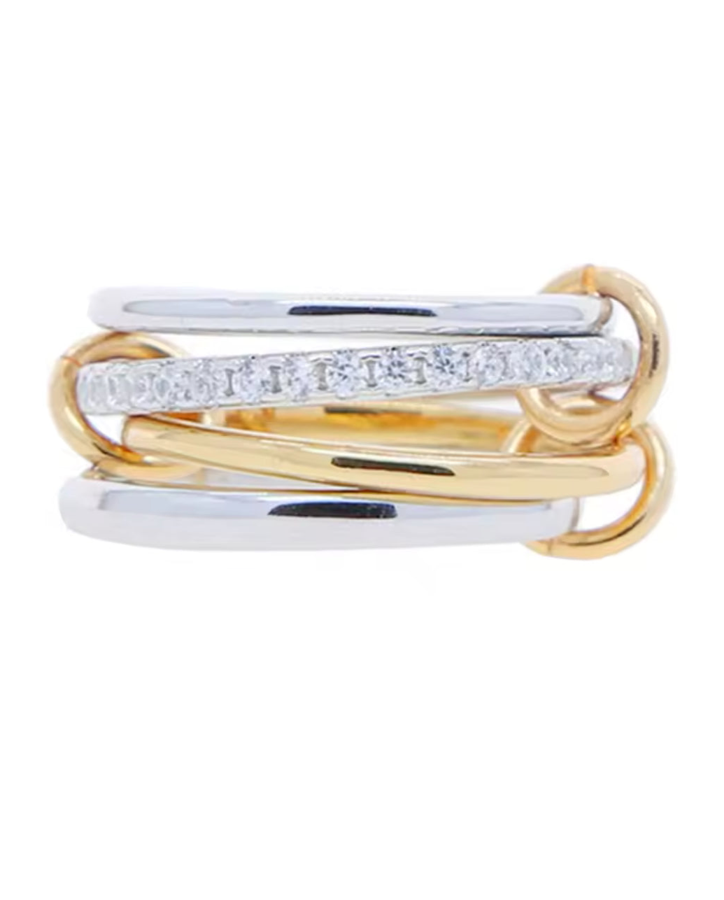 Anillo Camila Dorado/Plata