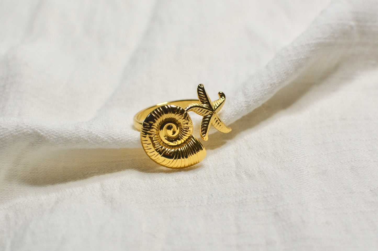 Anillo Caracol Estrella