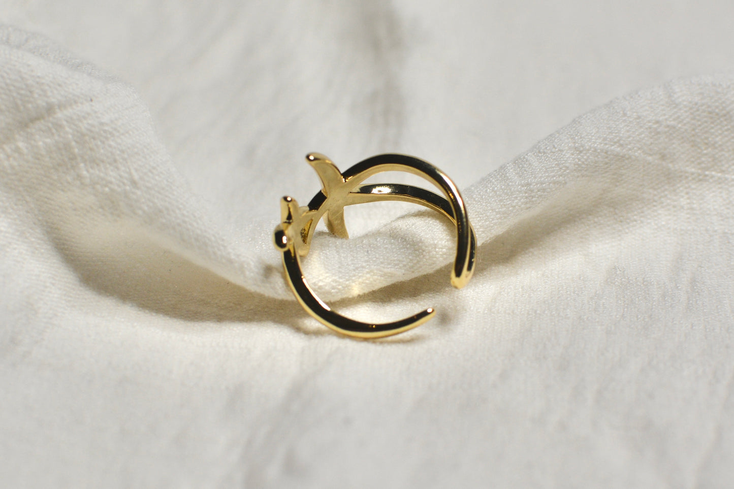 Anillo Doble Estrella