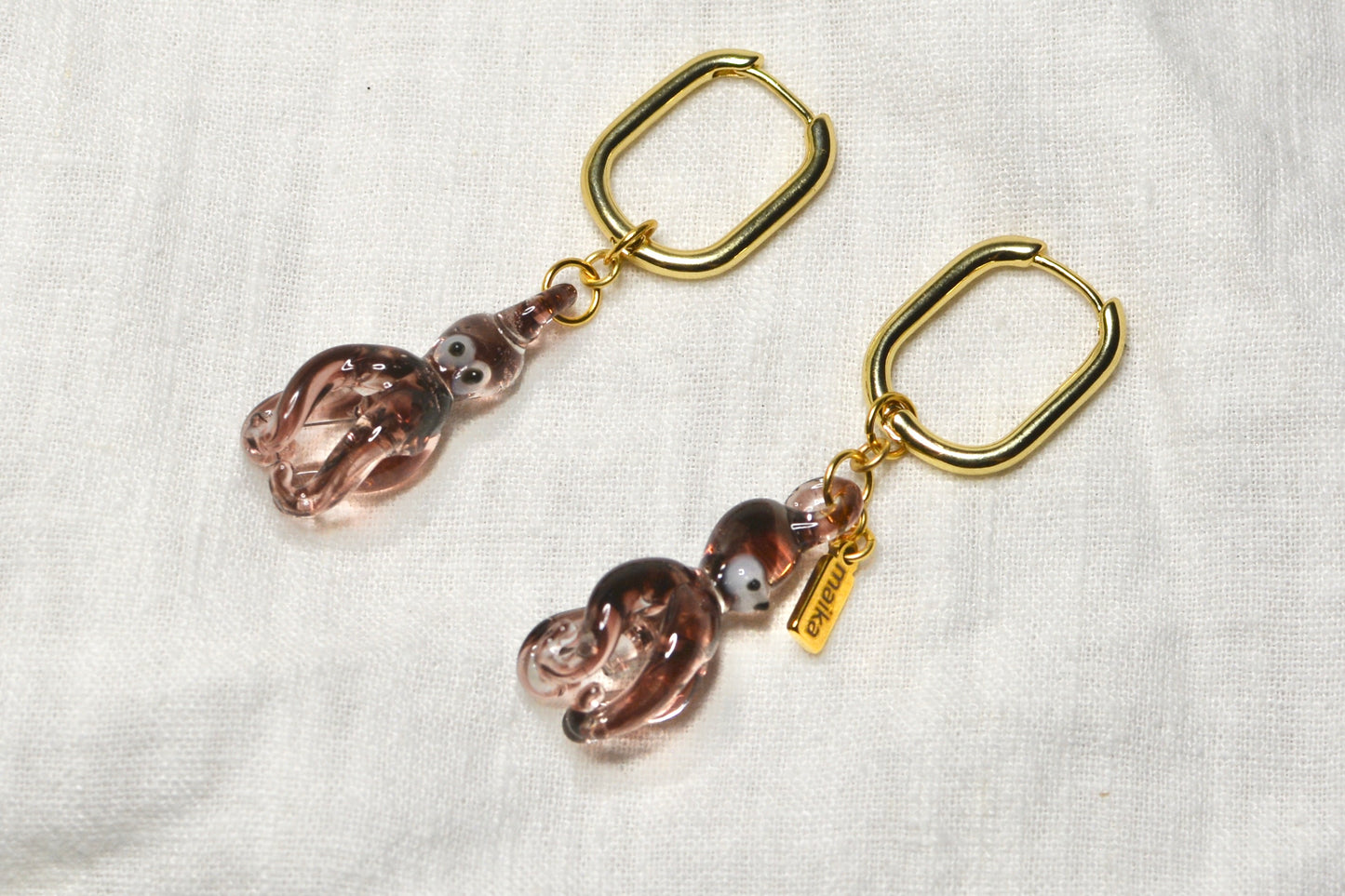 Aretes Arrecife Lila