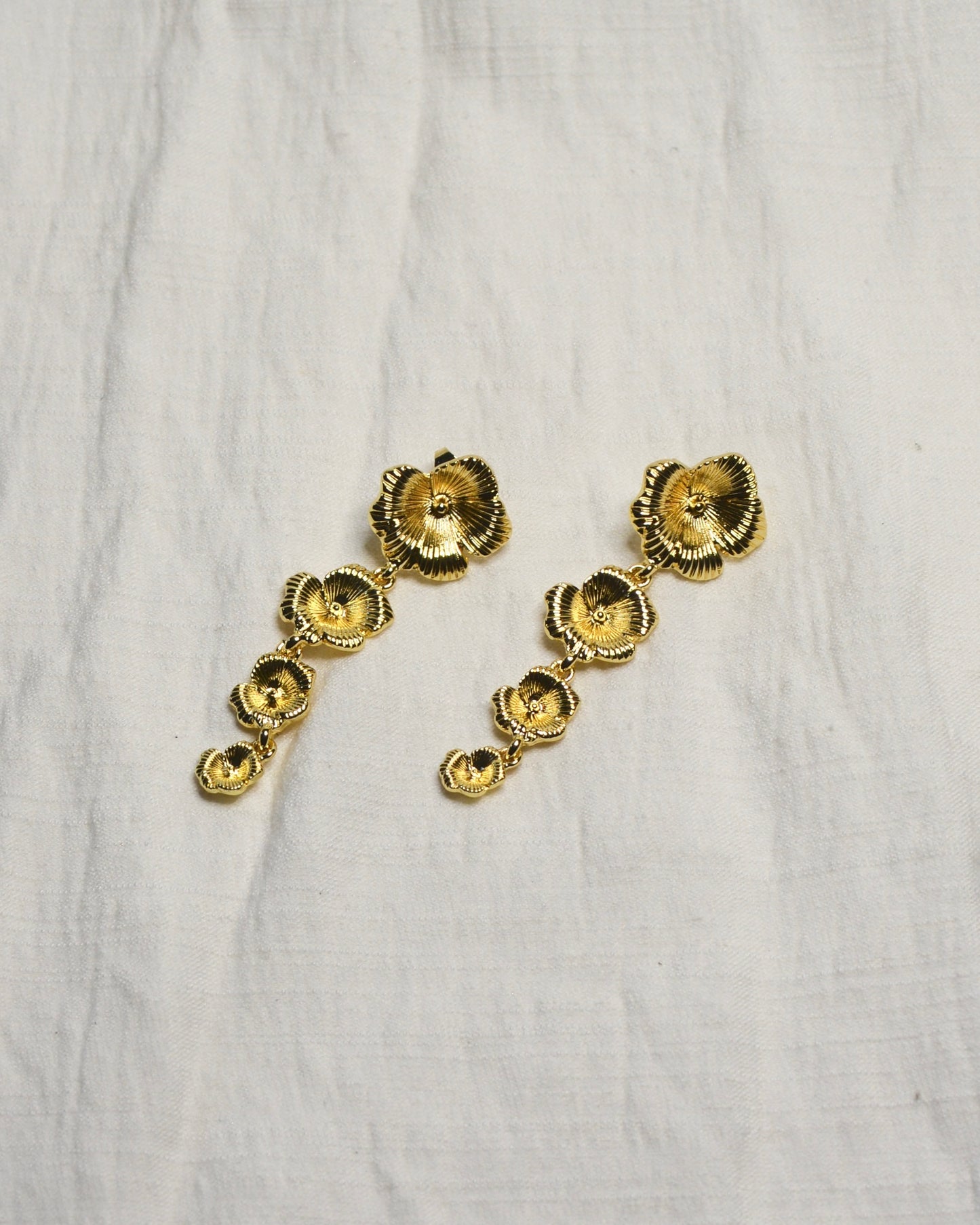 Aretes lluvia de flores