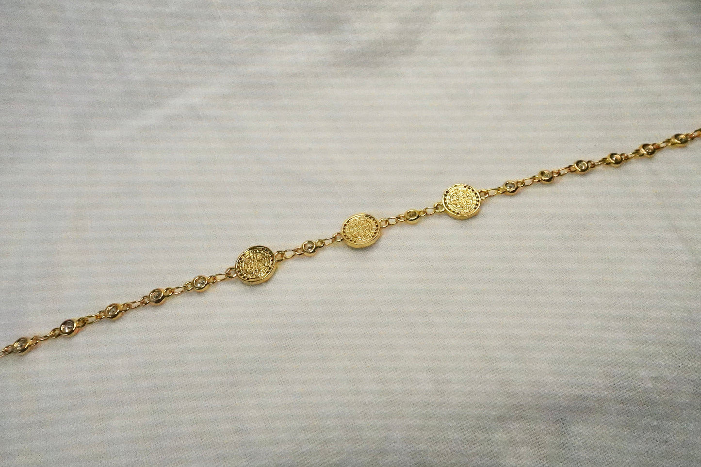 Pulsera Medalla de San Benito