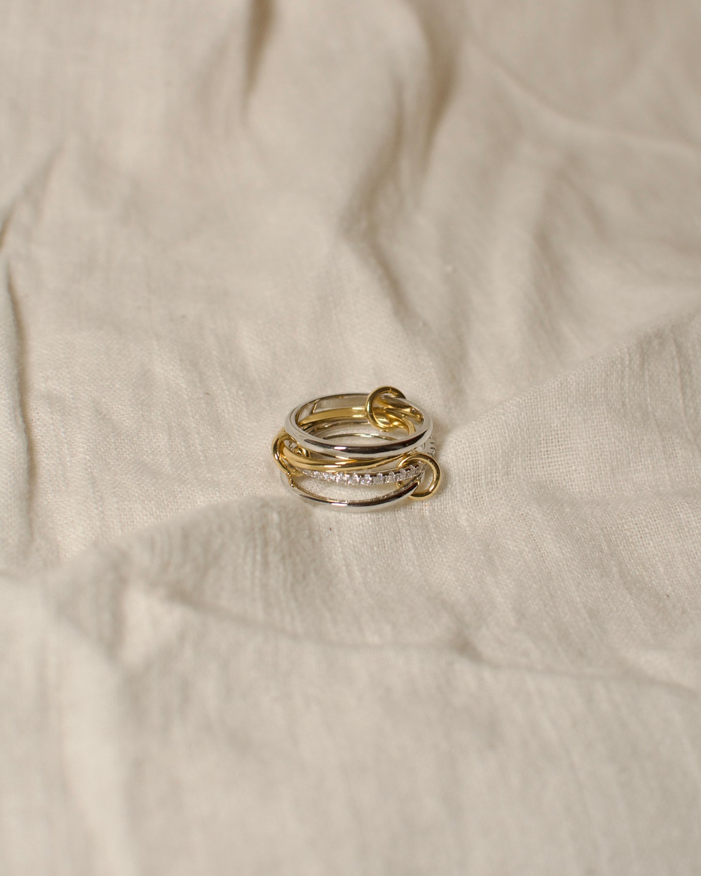 Anillo Camila Dorado/Plata