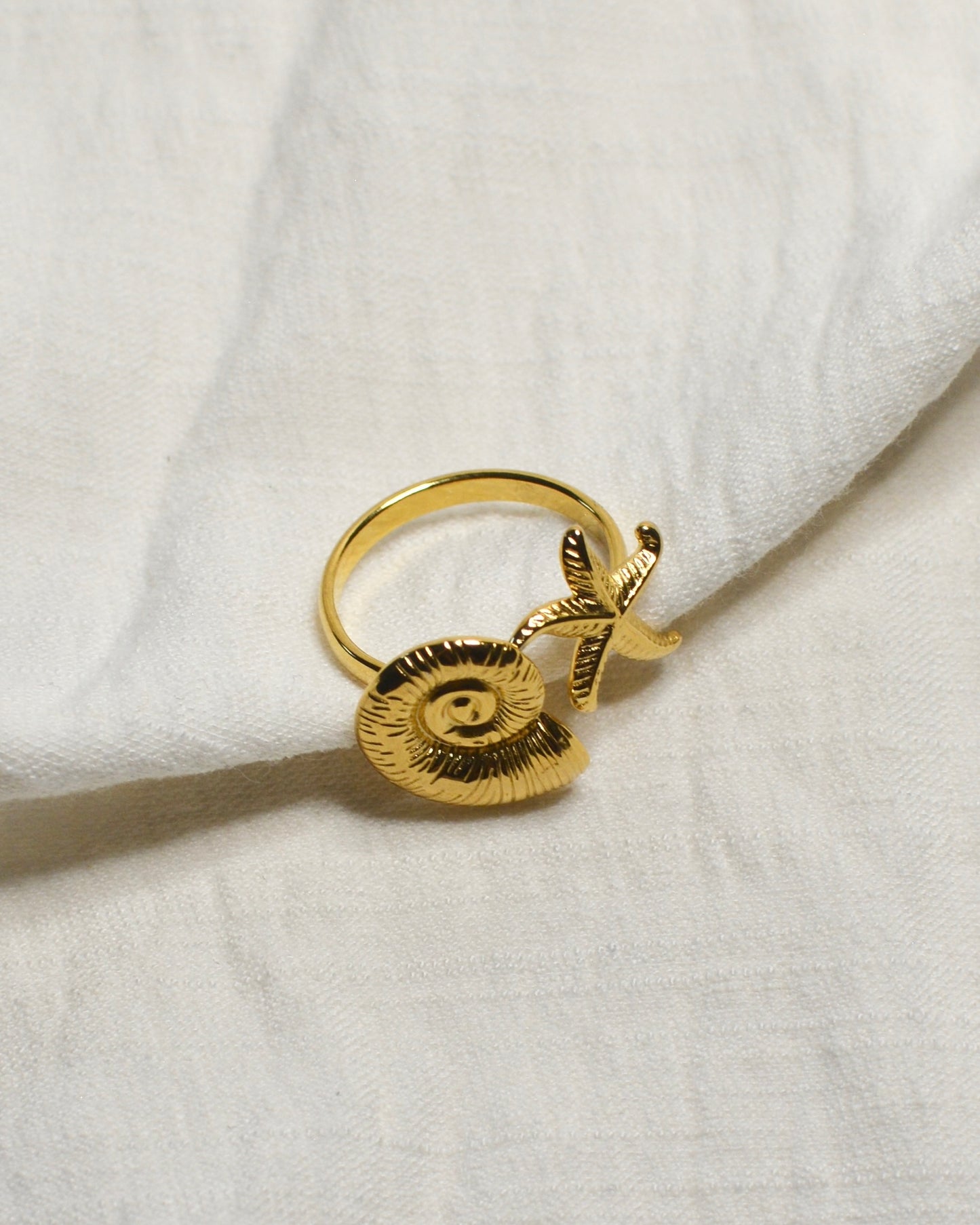 Anillo Caracol Estrella