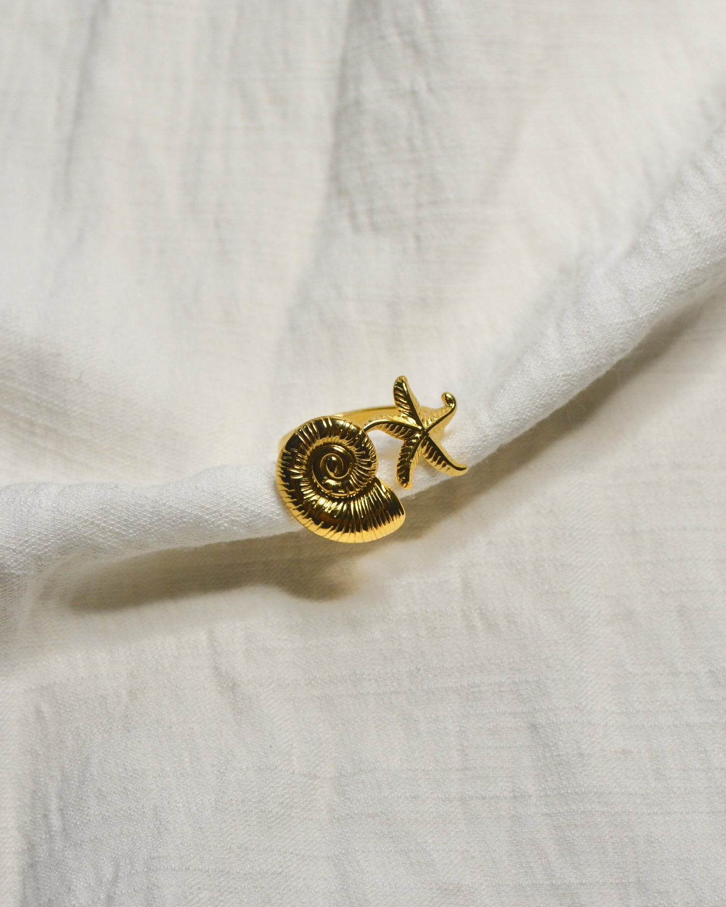 Anillo Caracol Estrella
