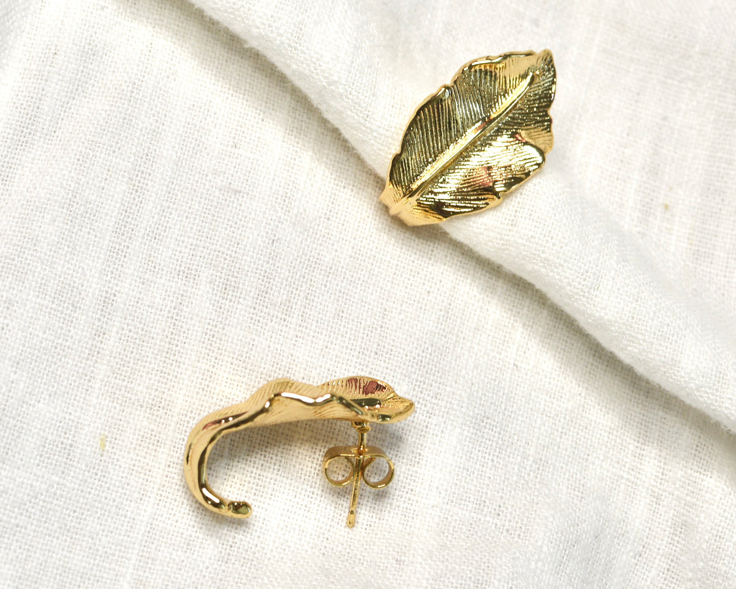 Aretes Hoja
