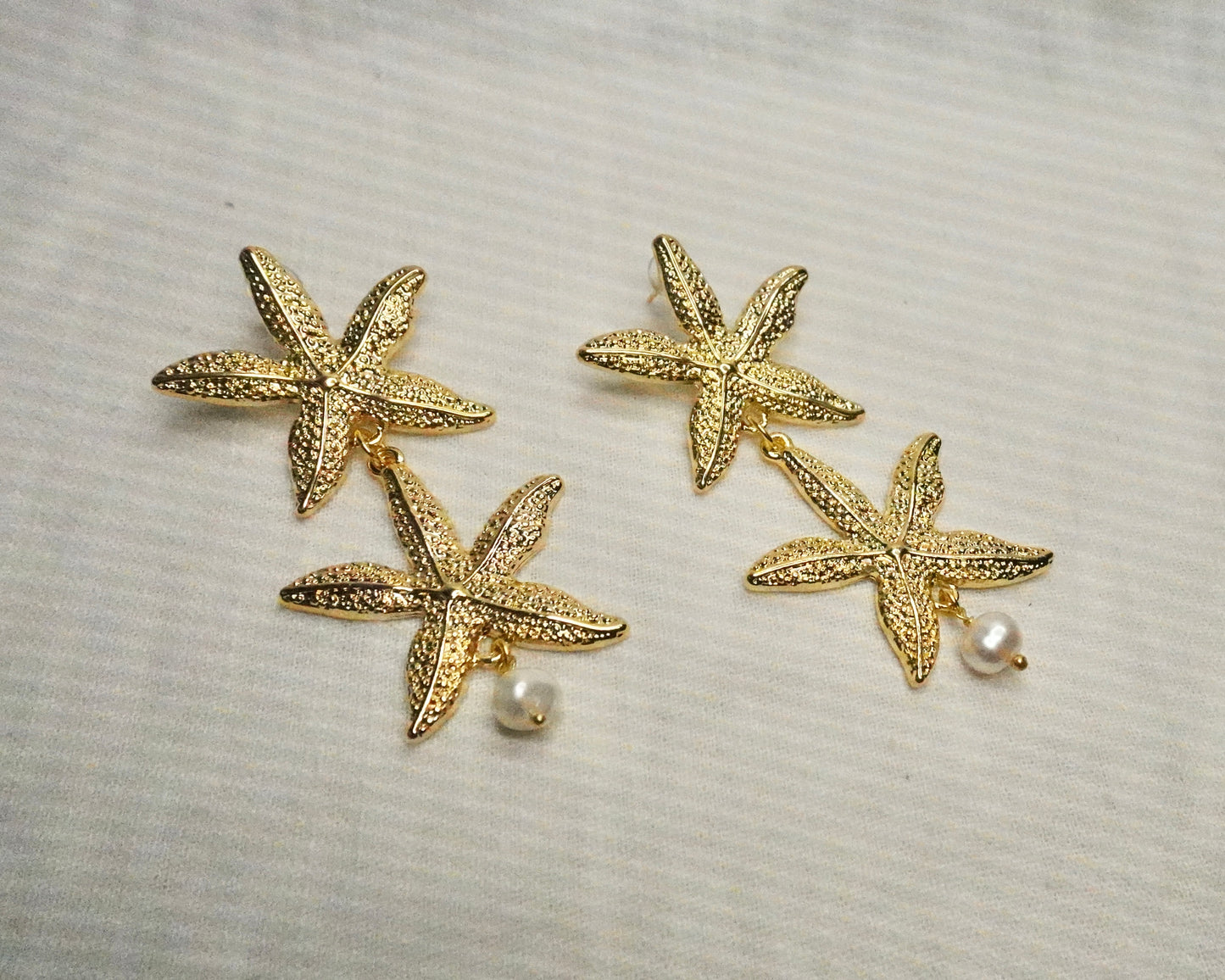 Aretes Estrella Doble