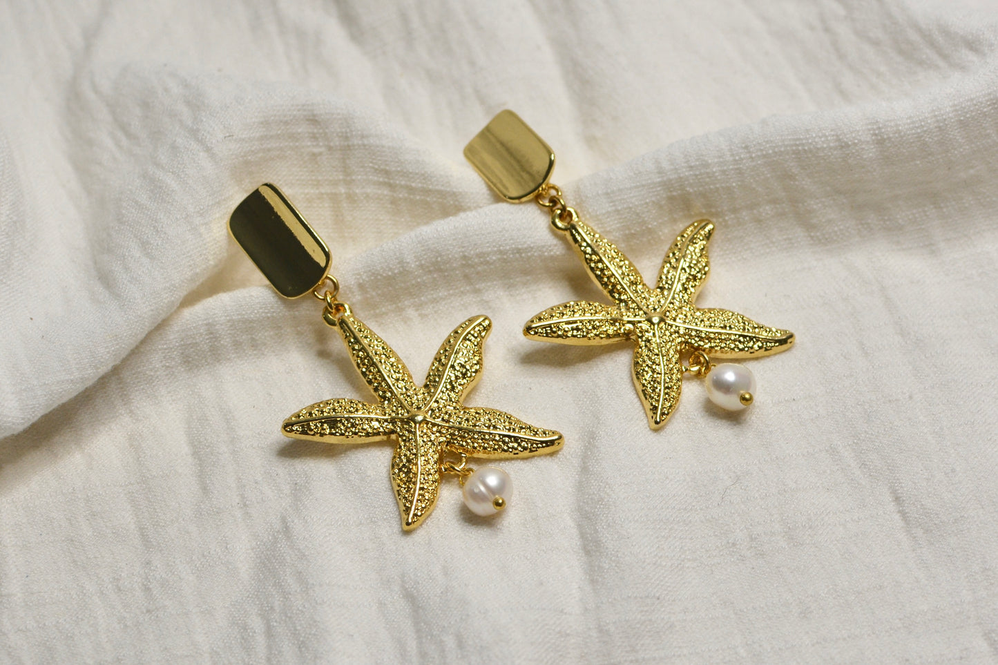 Aretes estrella hoops