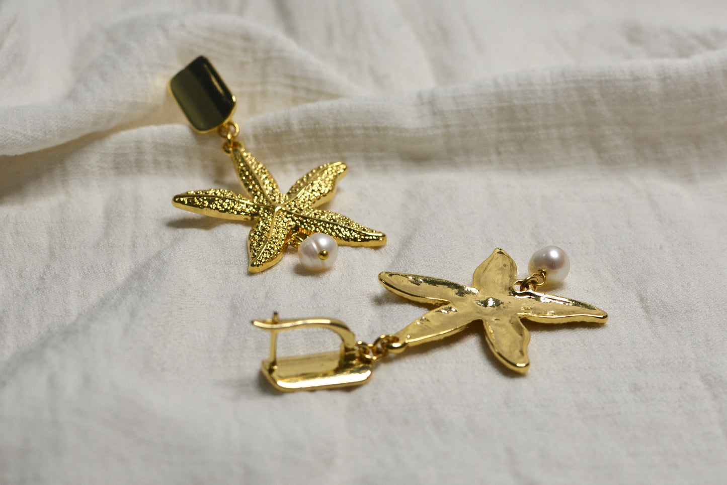 Aretes estrella hoops