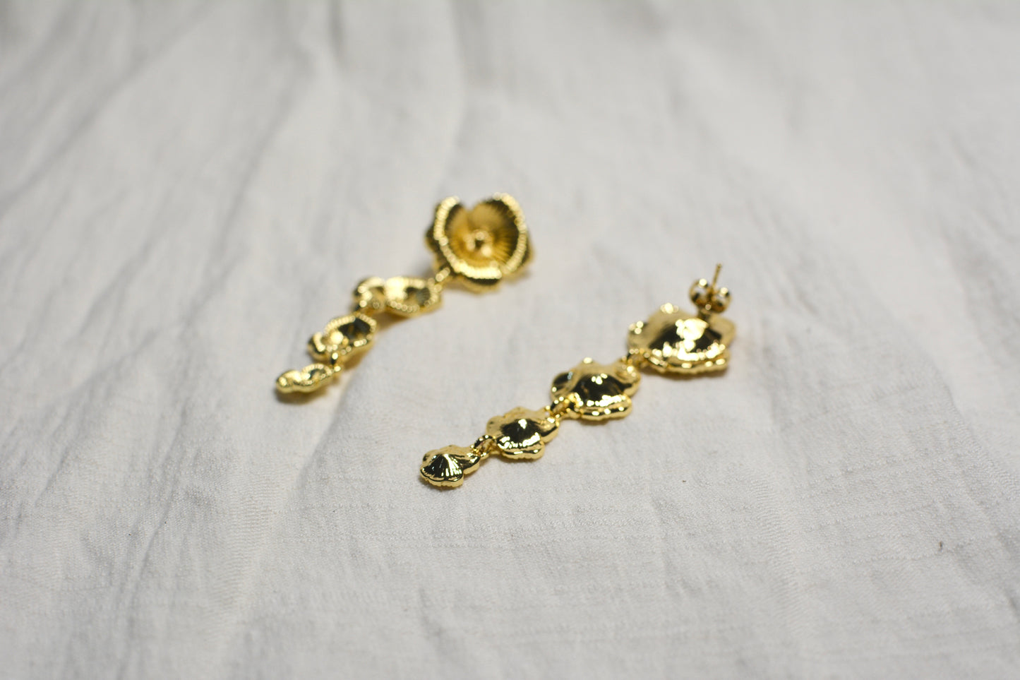 Aretes lluvia de flores