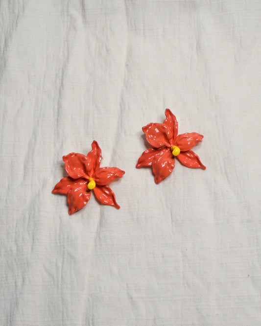 Aretes Flores Connie