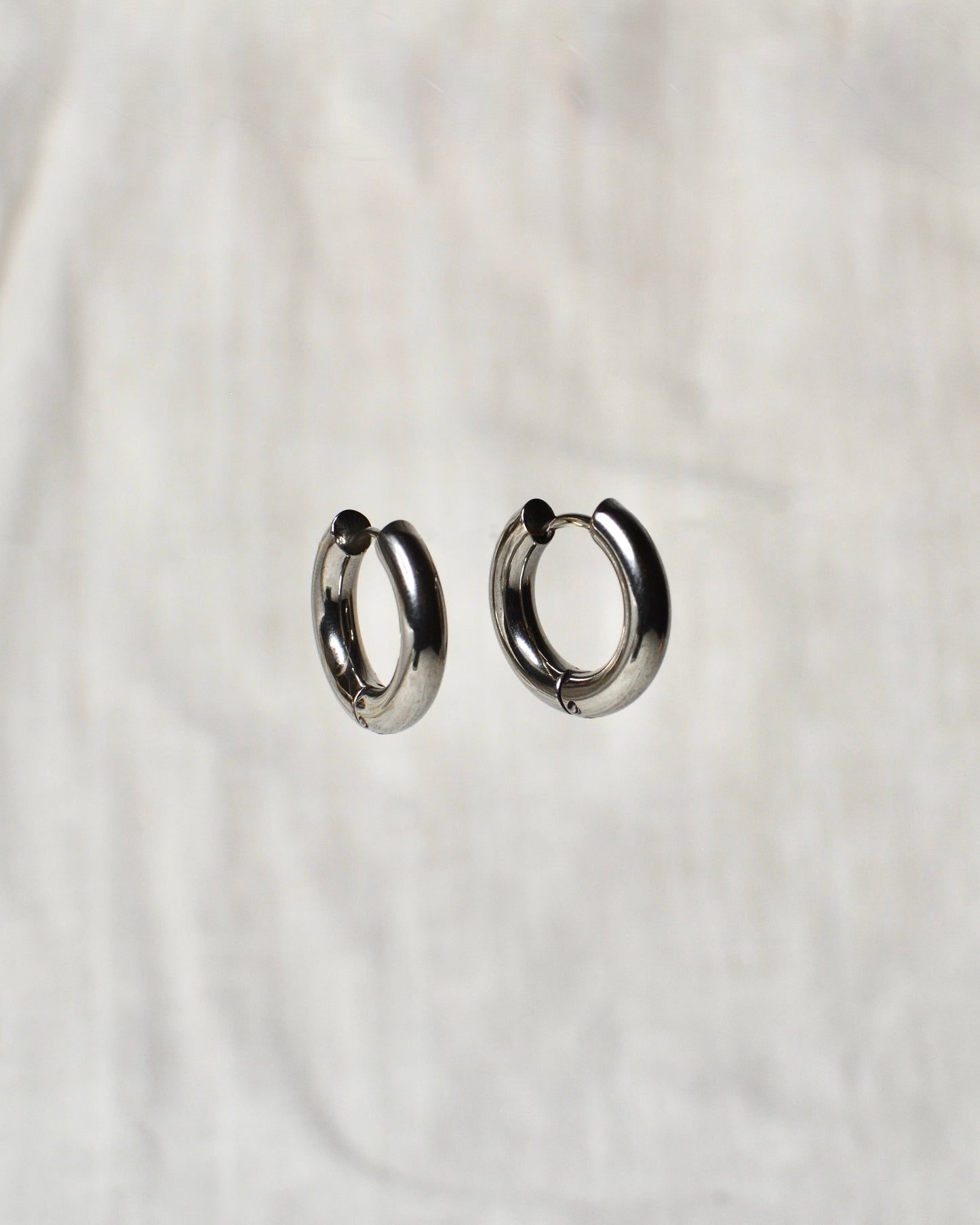 Hoops Acero Silver