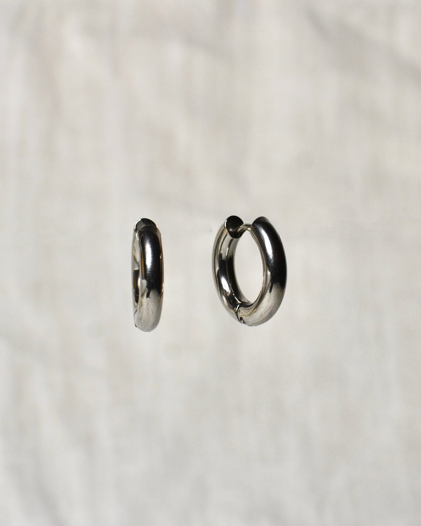 Hoops Acero Silver