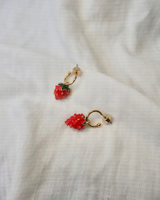 Aretes Fresas