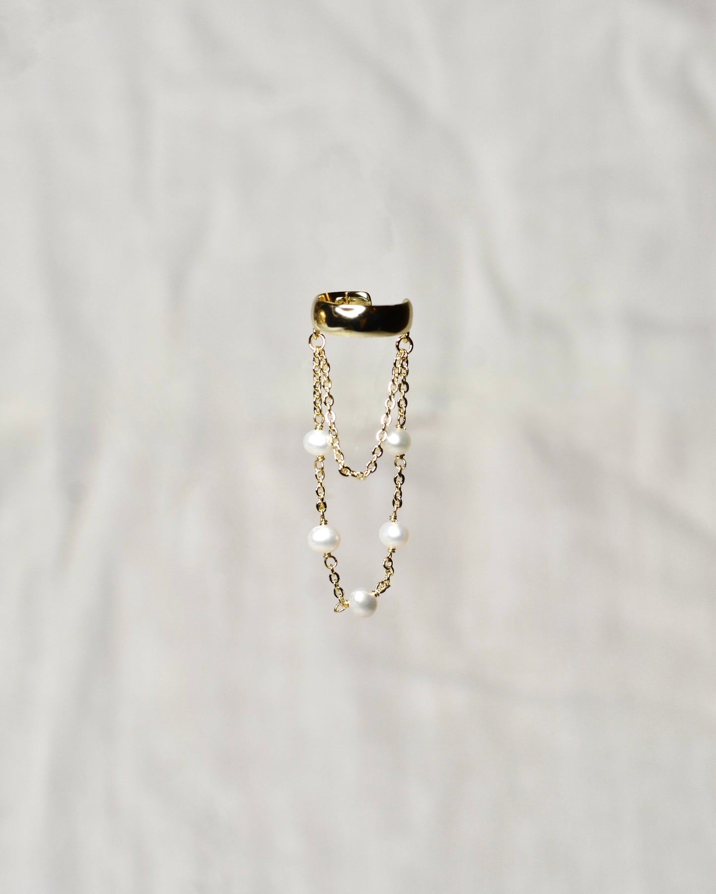 Earcuff Perlas