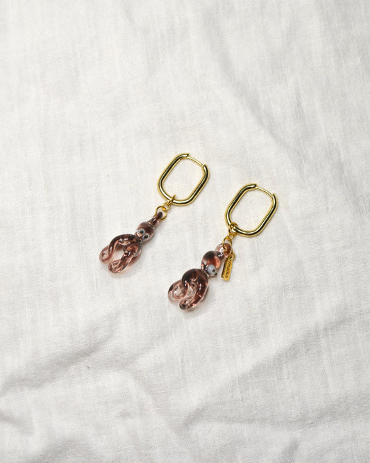 Aretes Arrecife Lila